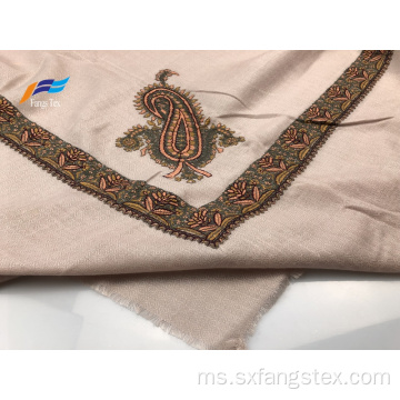 Selendang Square Autumn Polyester Sutera Bercetak Muslim yang Elegan